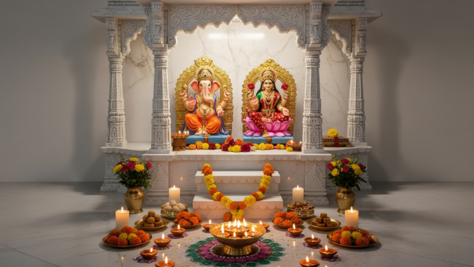Diwali Vishesh Maha Lakshmi-Kuber Homa Puja