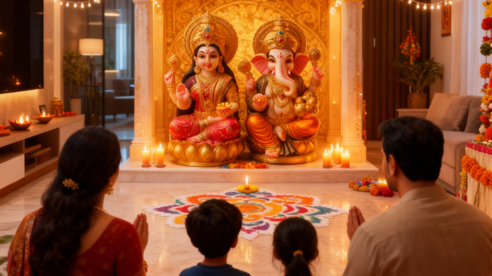 Diwali Vishesh Maha Lakshmi-Kuber Homa Puja