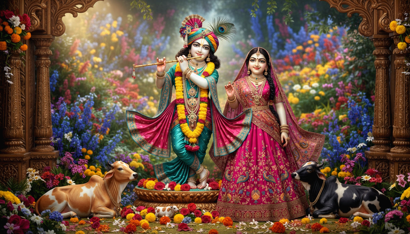 Krishna Radha photo