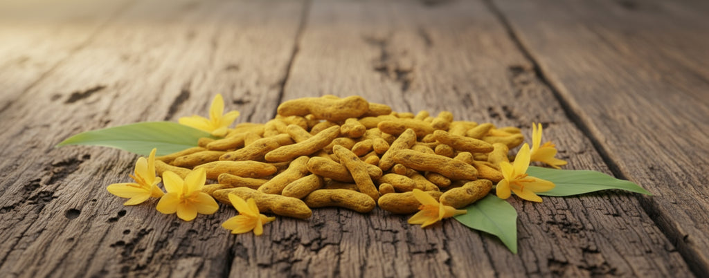 Turmeric roots