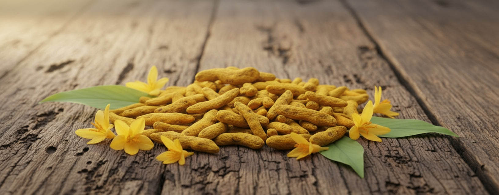 Turmeric roots