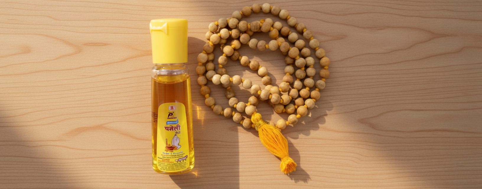 Tulsi Mala & Jasmine Oil