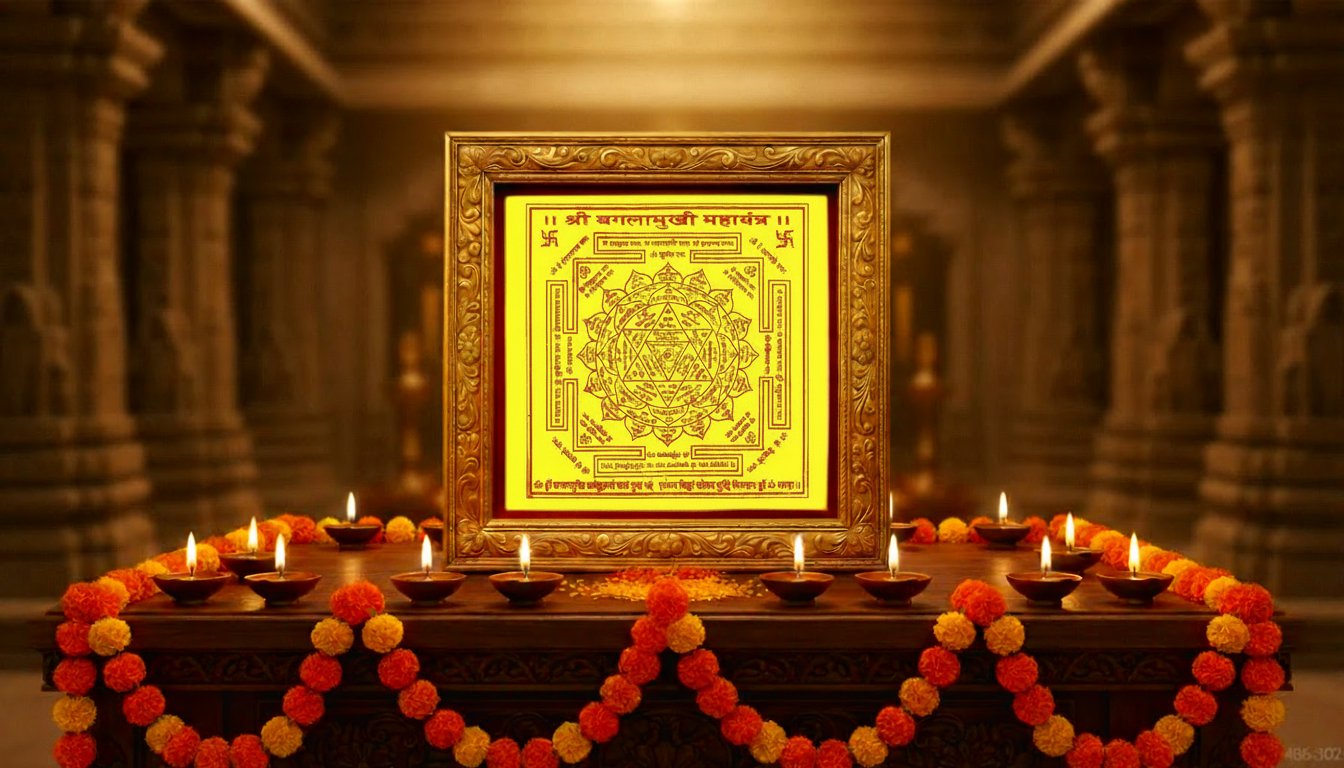 Baglamukhi Yantra